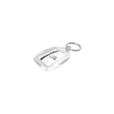 Rectanglar Acrylic Keyring (PCKP619)
