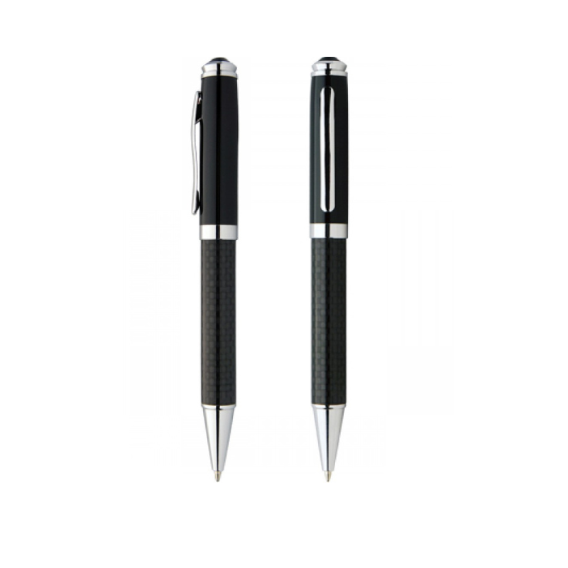 CARBON FIBER METAL PENS (BLACK)(PAP92)