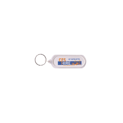 Oblong Acrylic Keyring (PCPCKP621)