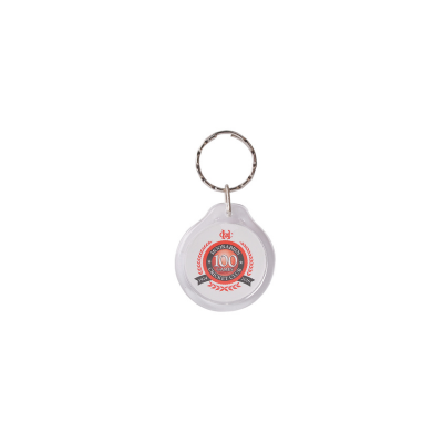 Round Acrylic Keyring (PCPCKP620)