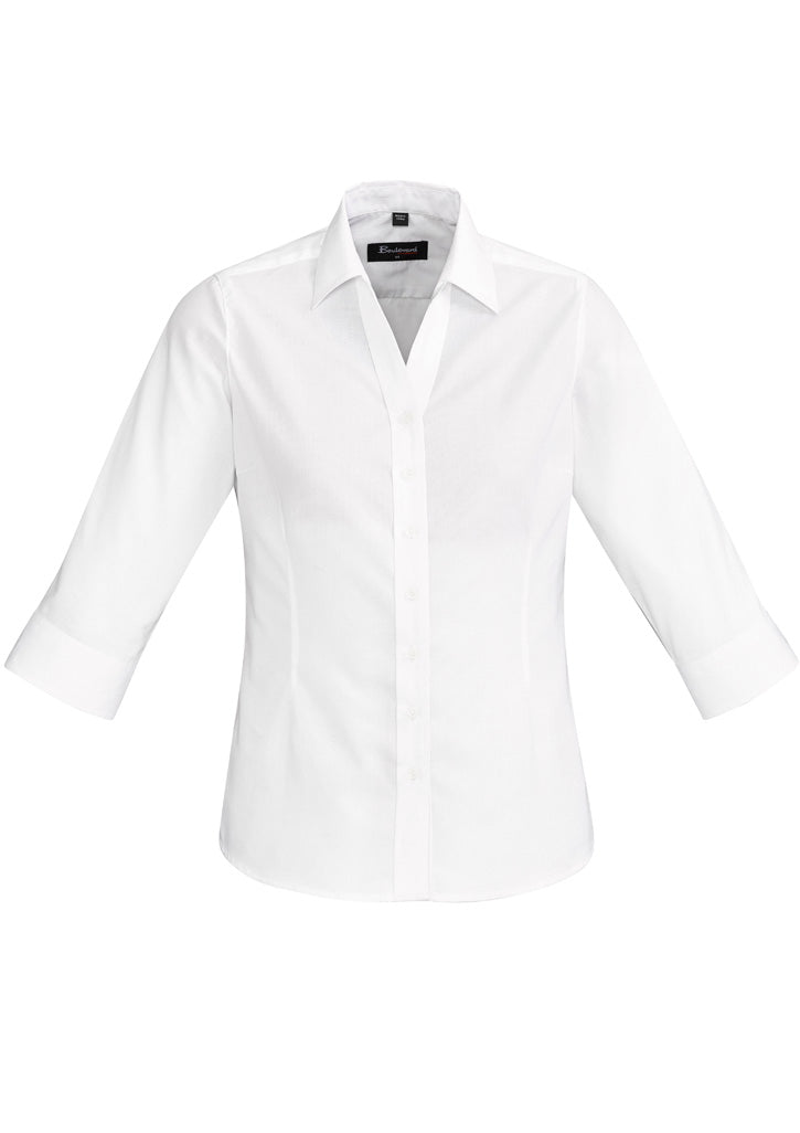 Womens Hudson 3/4 Sleeve Shirt (BC40311)