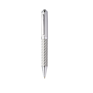 CARBON FIBER METAL PENS (SILVER)(P92)