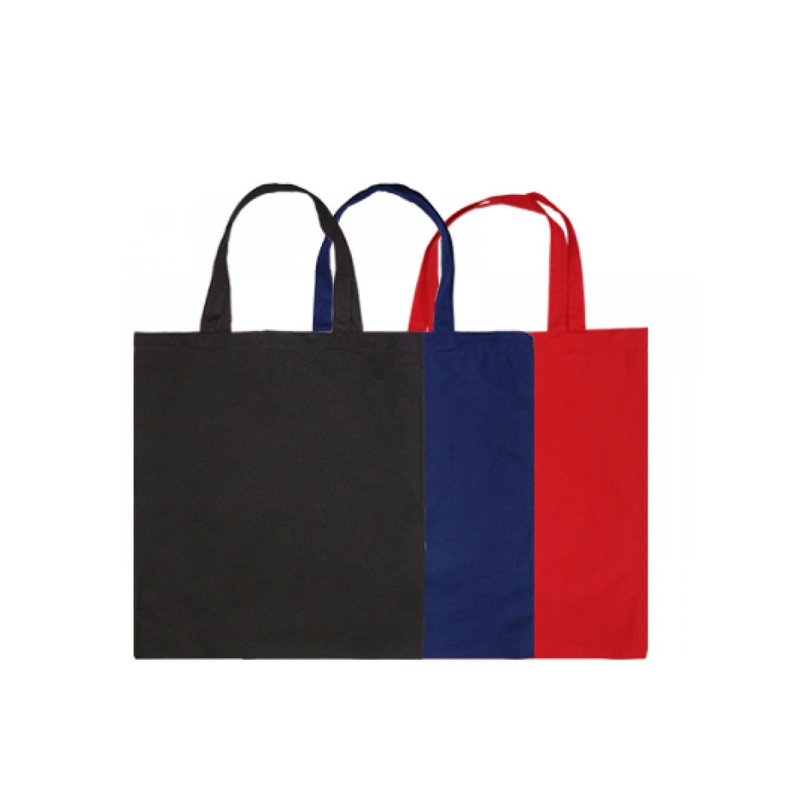 COLOUR CALICO BAGS SHORT HANDLE (PAB13)