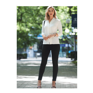 VR Black Ladies Tregging Pant (SHM9450)