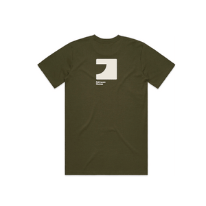 FH Army Classic Tee (AS5026) with Warm Grey 1C FHH  print left chest and Back