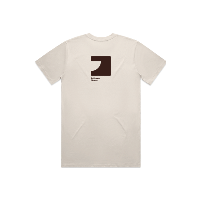 FH Bone Classic Tee (AS5026) with Mahogany FHH left chest and Back Print