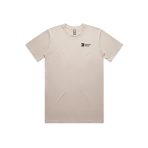 FH Bone Classic Tee (AS5026) with Mahogany FHH left chest and Back Print