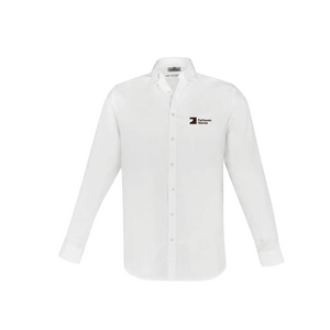 FH White Ladies Memphis Shirt (BCS127ML) with Mahogany embroidery
