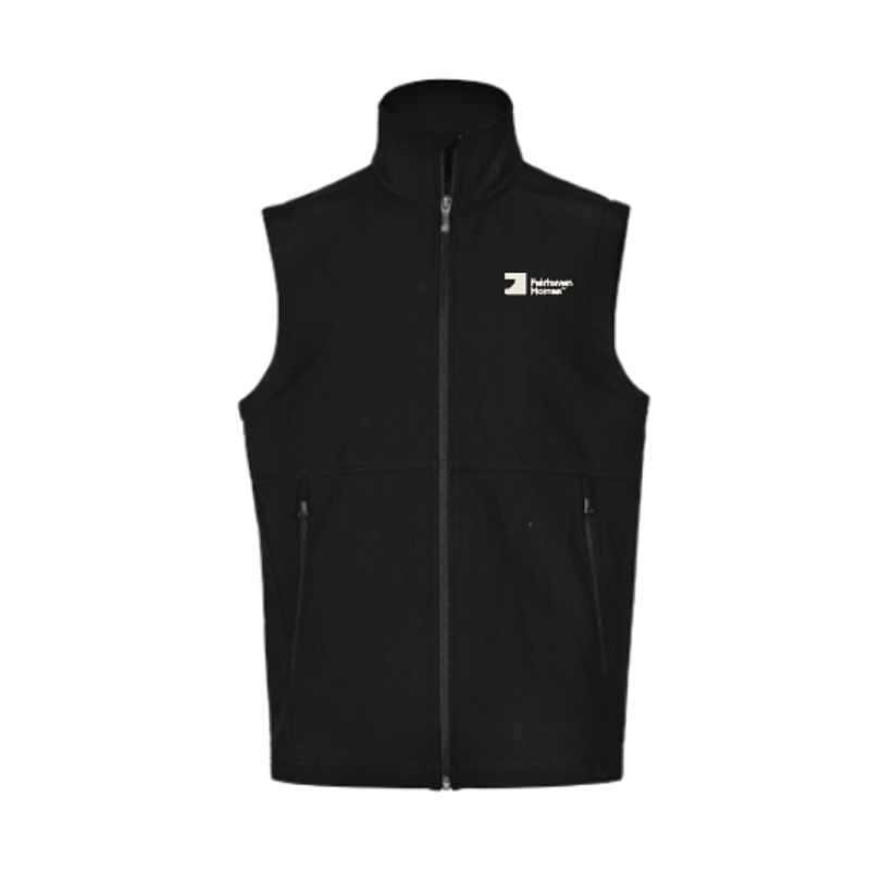 FH Black Men's Softshell Hi-Tech Vest (SHJK25)
