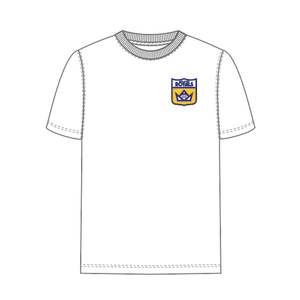 RS White Tee with emblem print (AS5001) MCG ONLY!