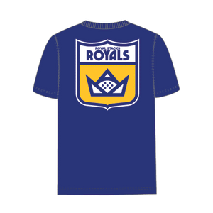 RS Bright Royal Tee with emblem print (AS5001) MCG ONLY!