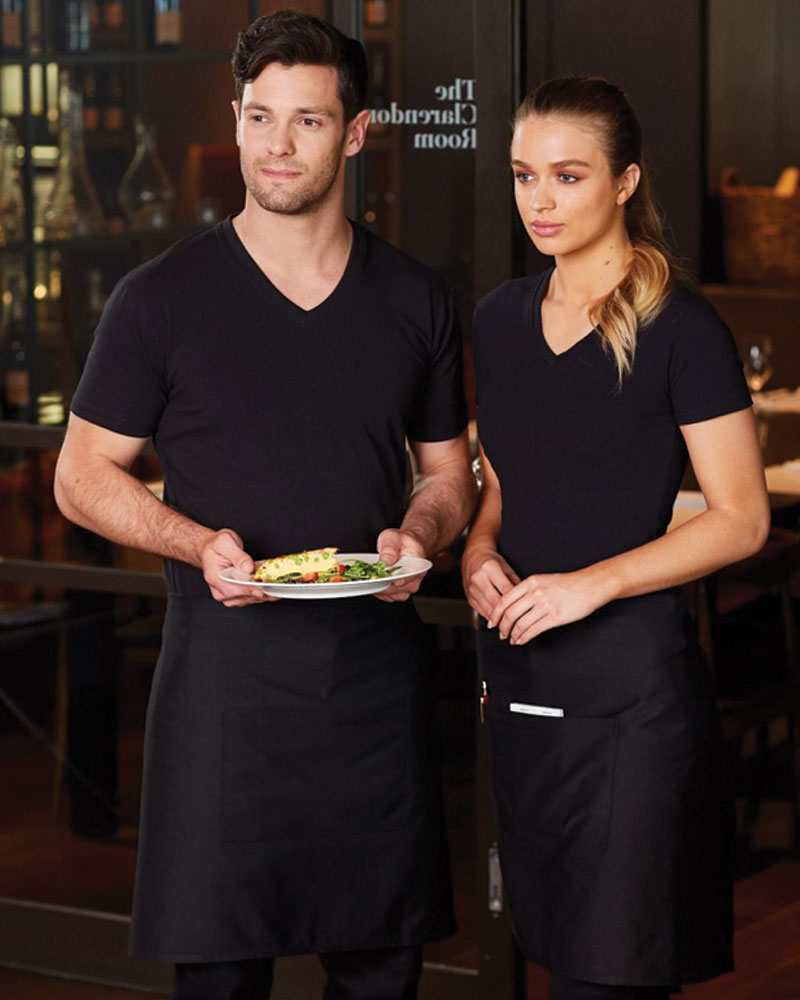 Black Short Waist Apron (SHAP01)