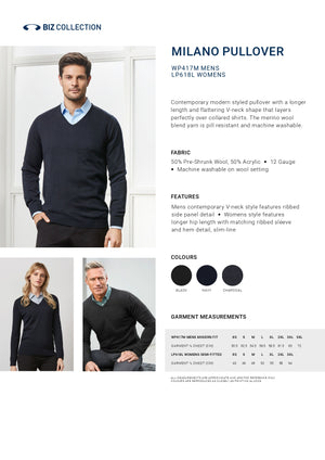 SMC Mens Milano Pullover (BCWP417M)