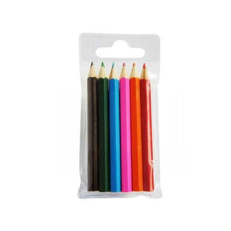 6 PACK COULORING PENCILS (PAP183)