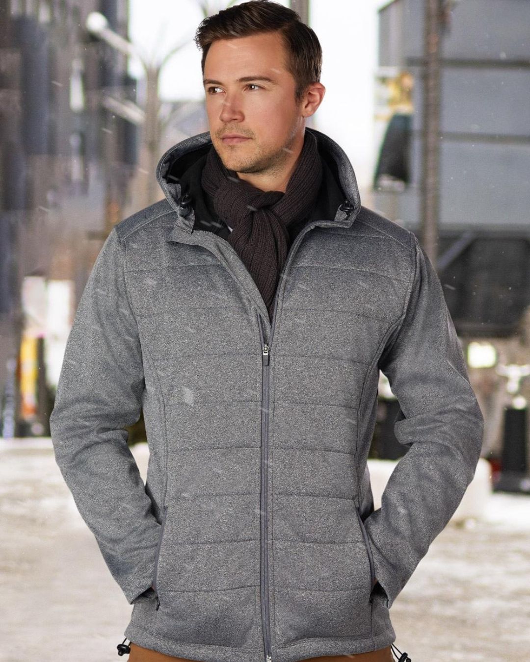 Mens Cationic Quilted Jacket (SHJK51)