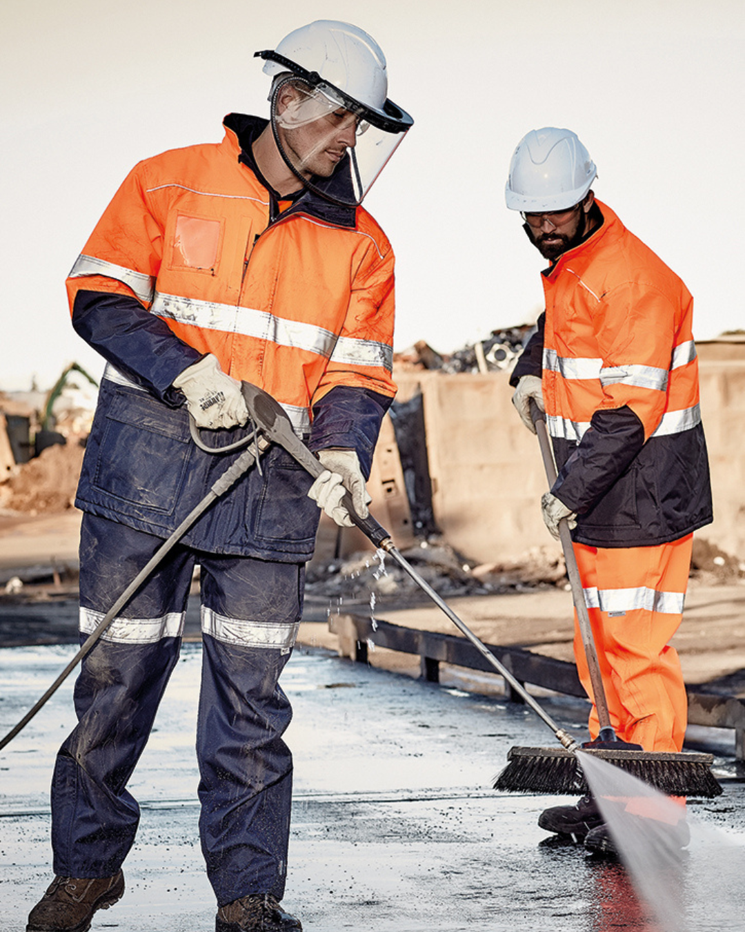Mens Hi Vis Storm Jacket (BCZJ350)