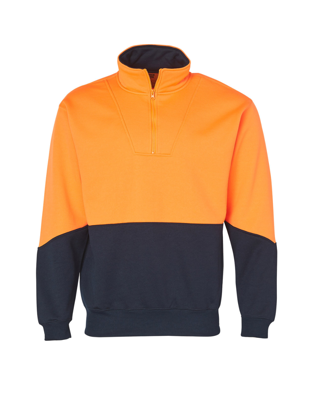Mens Hi-Vis Fleecy Sweat Shirt with Collar (SHSW13A)
