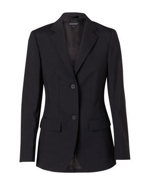 Women's Wool Blend Stretch Mid Length Jacket (M9200)