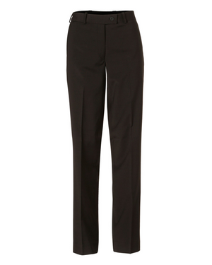 Women's Wool Blend Stretch Slim Leg Flexi Waist Pants (M9400)