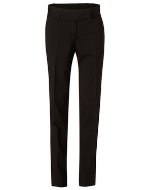 Women's Wool Blend Stretch Low Rise Pants (SHM9410)