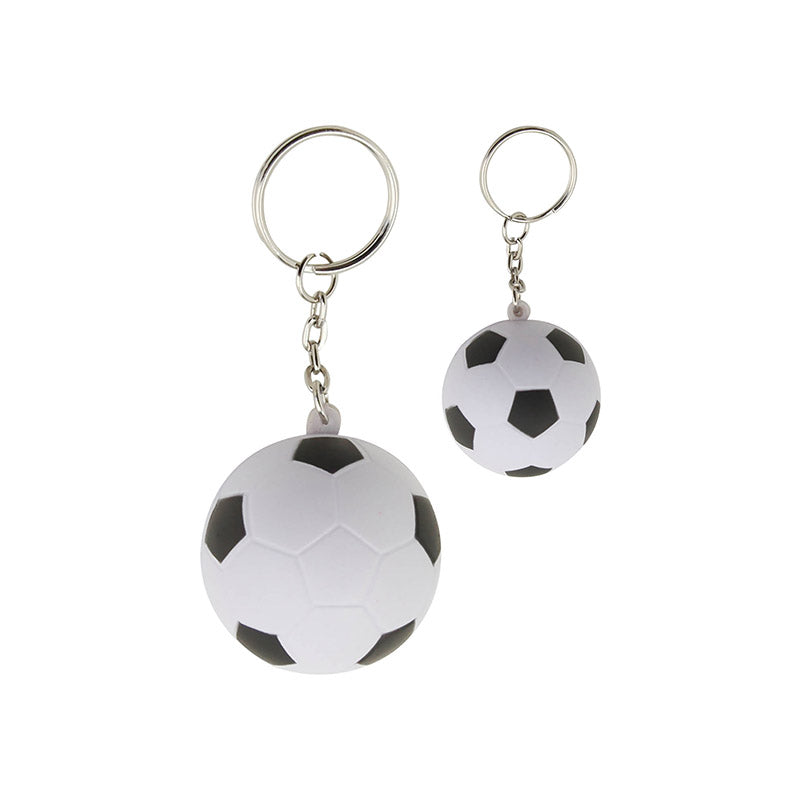 Stress Soccer Ball Key Ring (DESKR015)