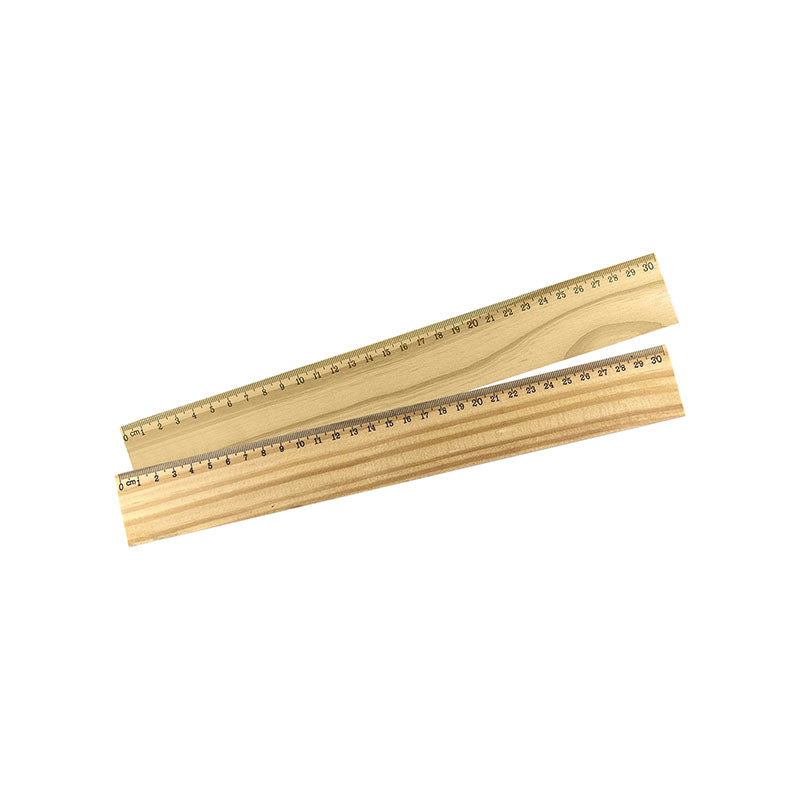 Wood Ruler 30cm (DEPR005)