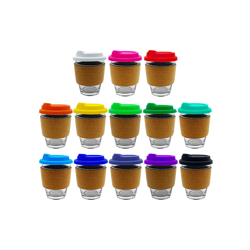 Carlo Glass Coffee Cup – Cork Band (DEEK013)