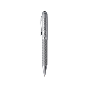 CARBON FIBER METAL PENS (SILVER)(P92)