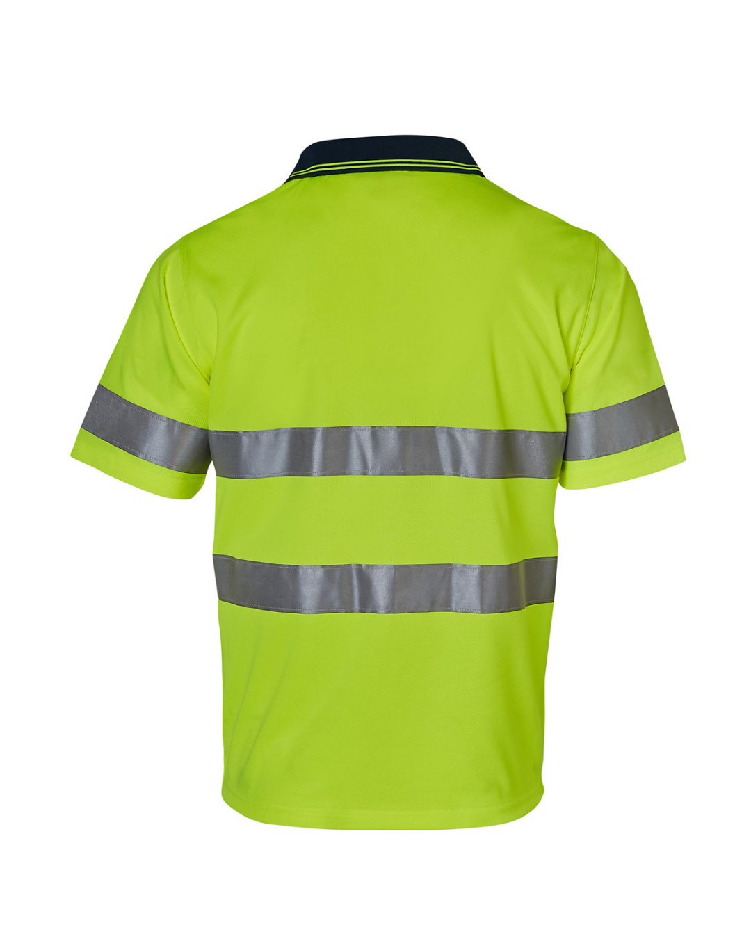 Mens TrueDry Hi-Vis Long Sleeve Polo w/ 3M Reflective Tapes (SHSW21A)