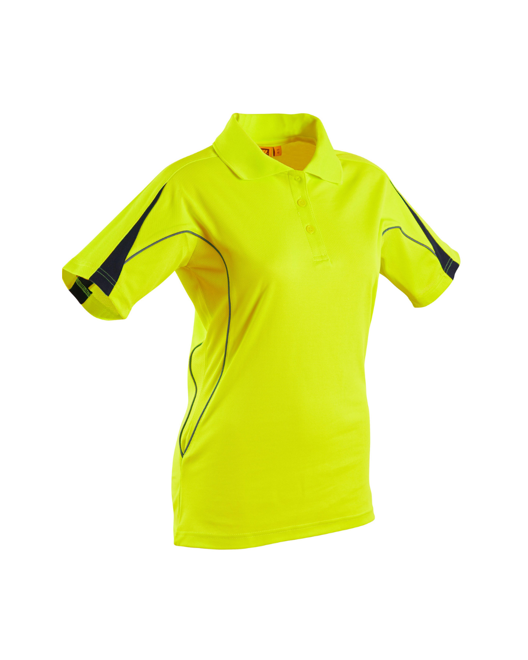Ladies TrueDry Hi-Vis Polo with Reflective Piping (SHSW25A)