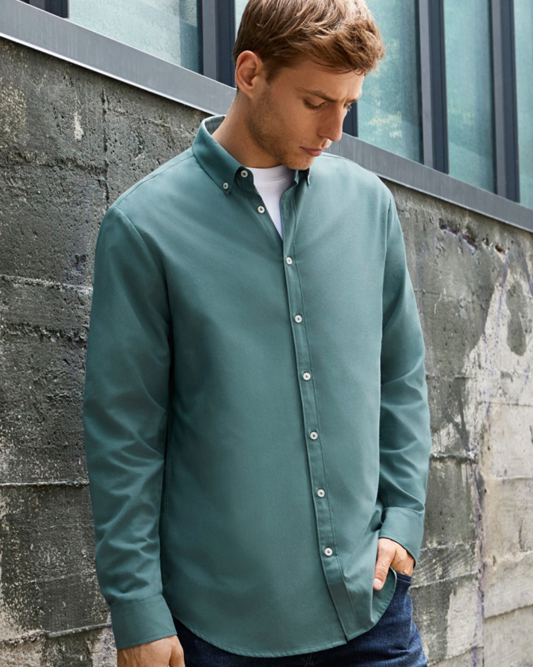 Mens Memphis Long Sleeve Shirt (BCS127ML)