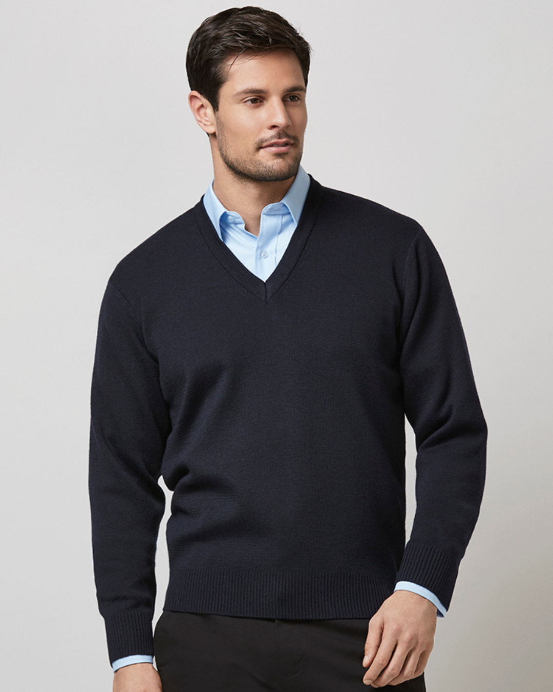 Mens Woolmix Pullover (BCWP6008)