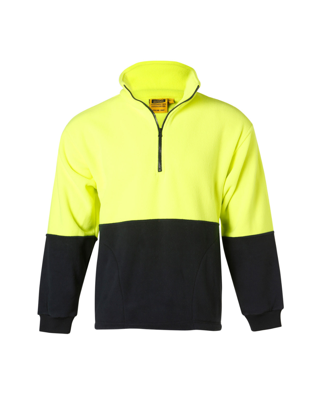 Mens Hi Vis Polar Fleece Half Zip (SHSW07)