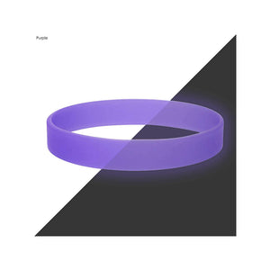 Neon Glow Silicone Wrist Band (DEWBD013)