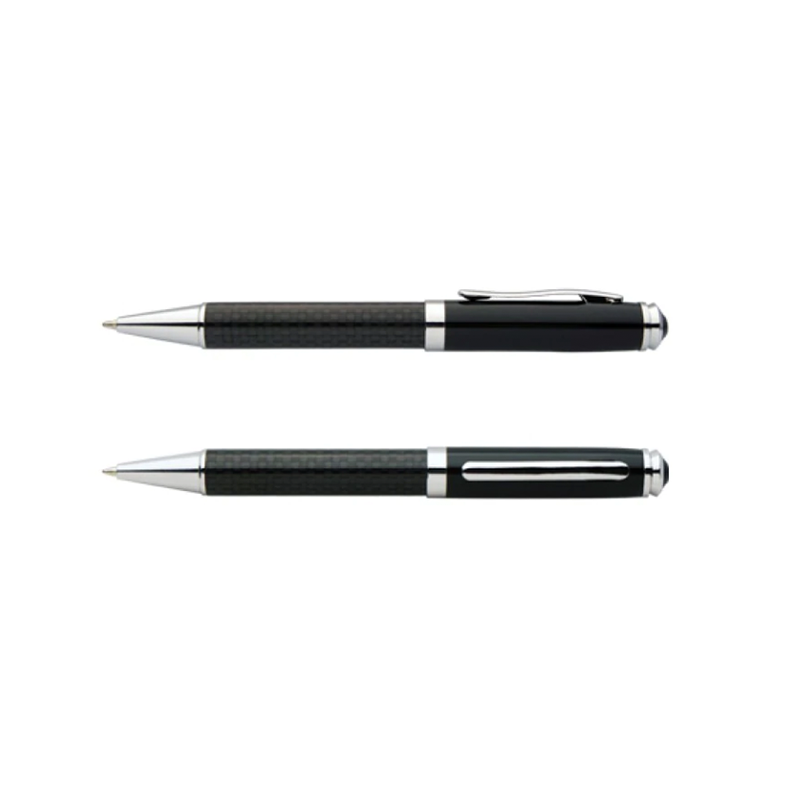 Carbon Fibre Metal Black Pen (PAP92)