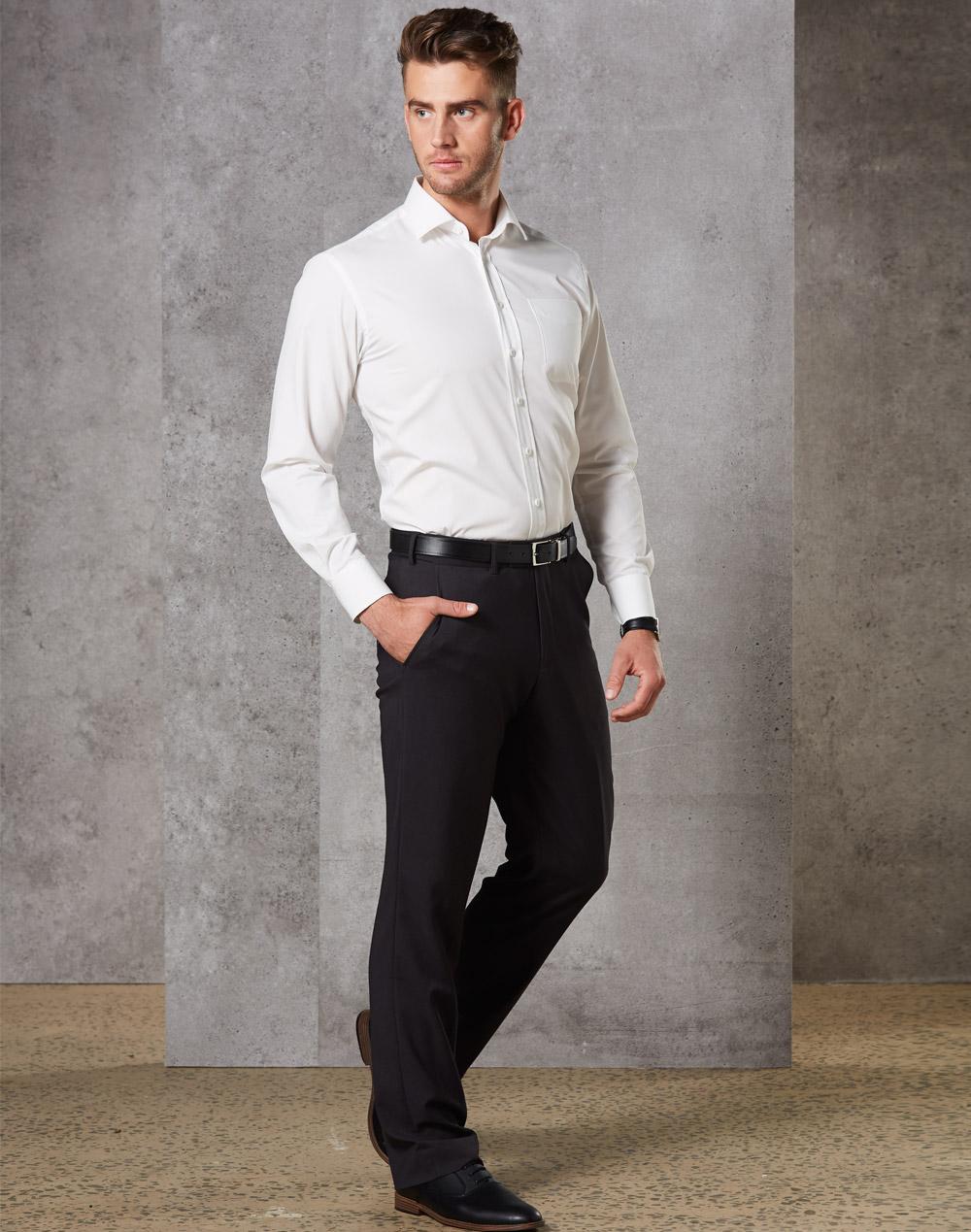 Men's Wool Blend Stretch Pants (M9300)