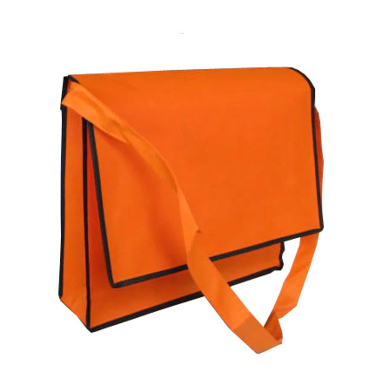 Non Woven Flap Satchel (DENWB006)