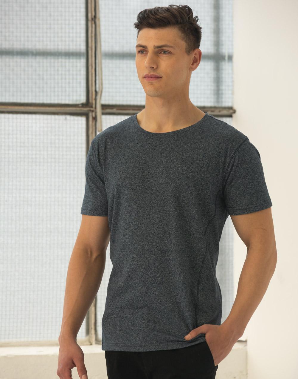 Mens High Performance Heather Tee (SHTS27)