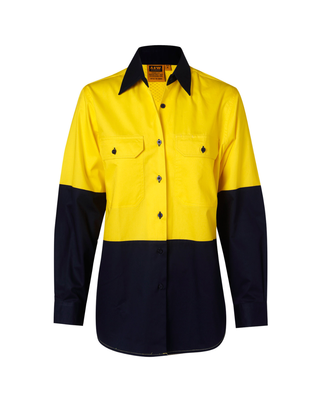 Women's High Visibility Cool-Breeze Cotton Twill Safety Shirt (SHSW64)