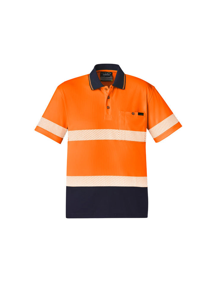 Unisex Hi Vis Segmented Tape S/S Polo (BCZH535)