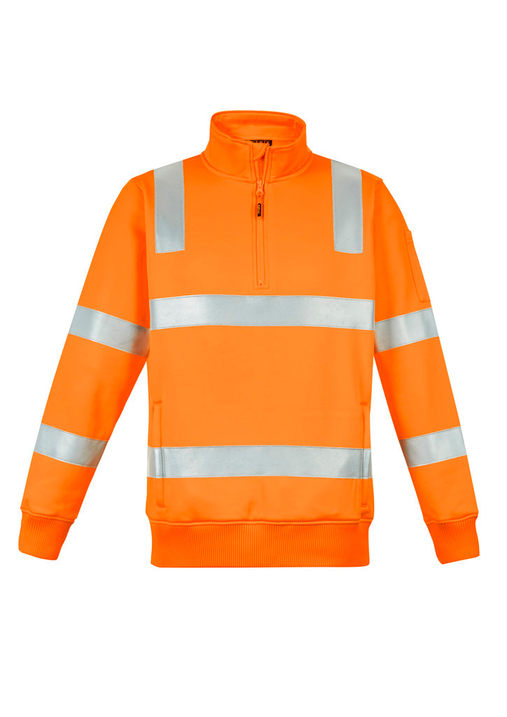 Unisex Hi Vis Vic Rail 1/4 Zip Pullover (BCZT640)
