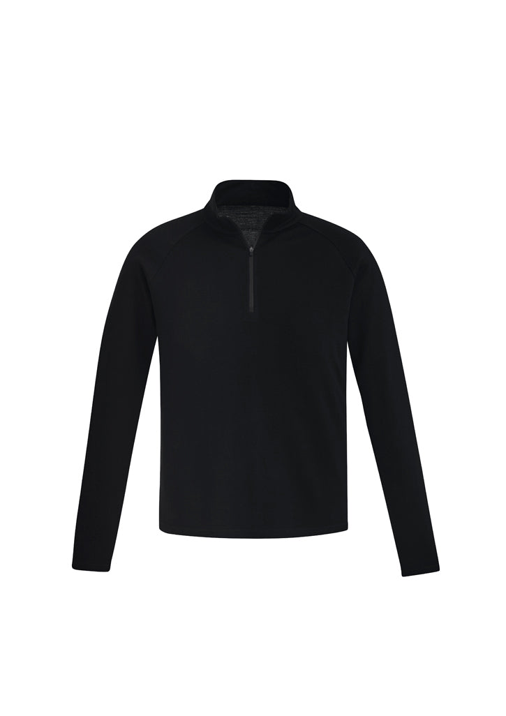 Unisex Merino Wool Mid-Layer Pullover (BCZT766)
