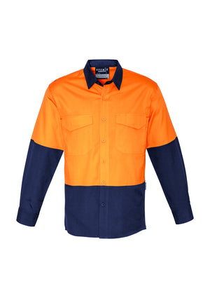 Men's Rugged Cooling Hi Vis Spliced Shirt (BCZW128)