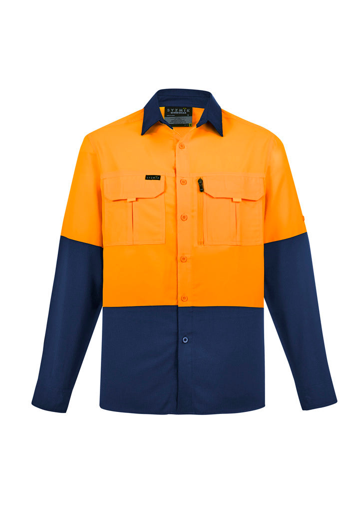 Men's Hi Vis Outdoor L/S Shirt (BCZW468)