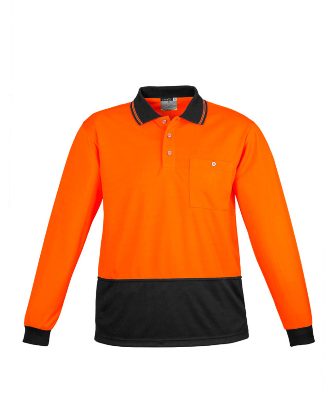 Unisex Hi Vis Basic L/S Polo (BCZH232)