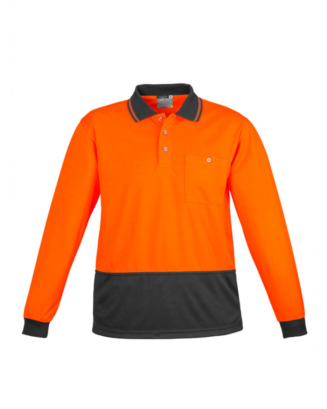 Unisex Hi Vis Basic L/S Polo (BCZH232)